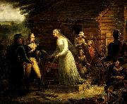 John Blake White Motte Directing Generals Marion and Lee to Burn Her Mansion Spain oil painting artist